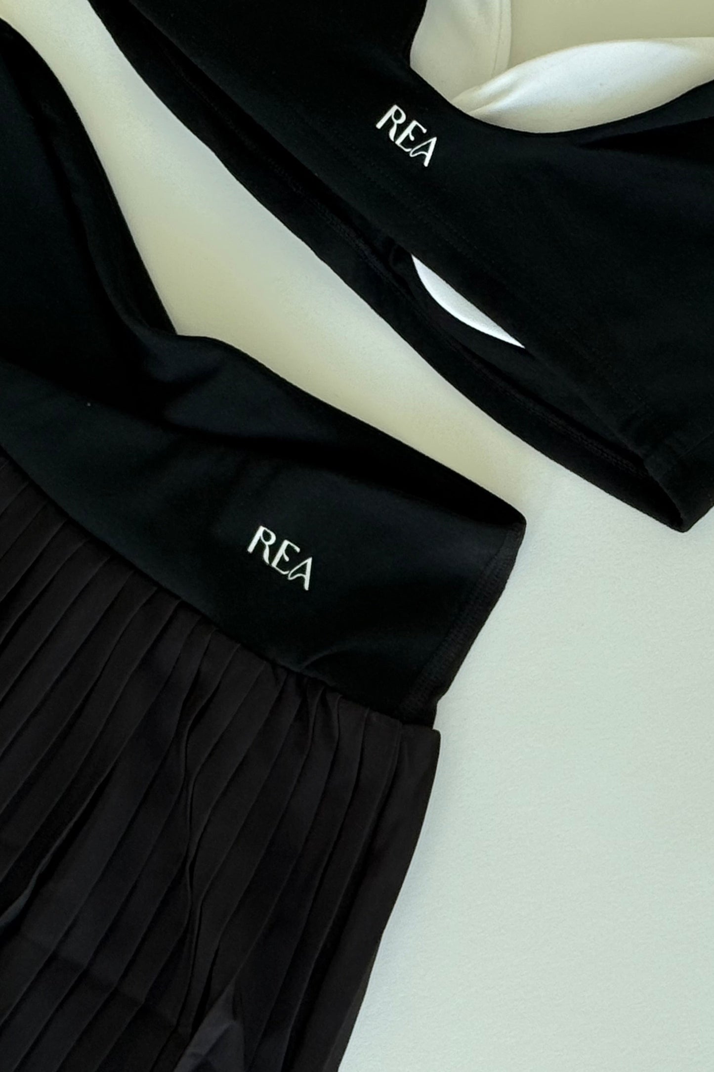 Black & White Skirt Set