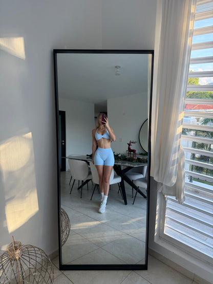 Sky Blue Short Pant Set