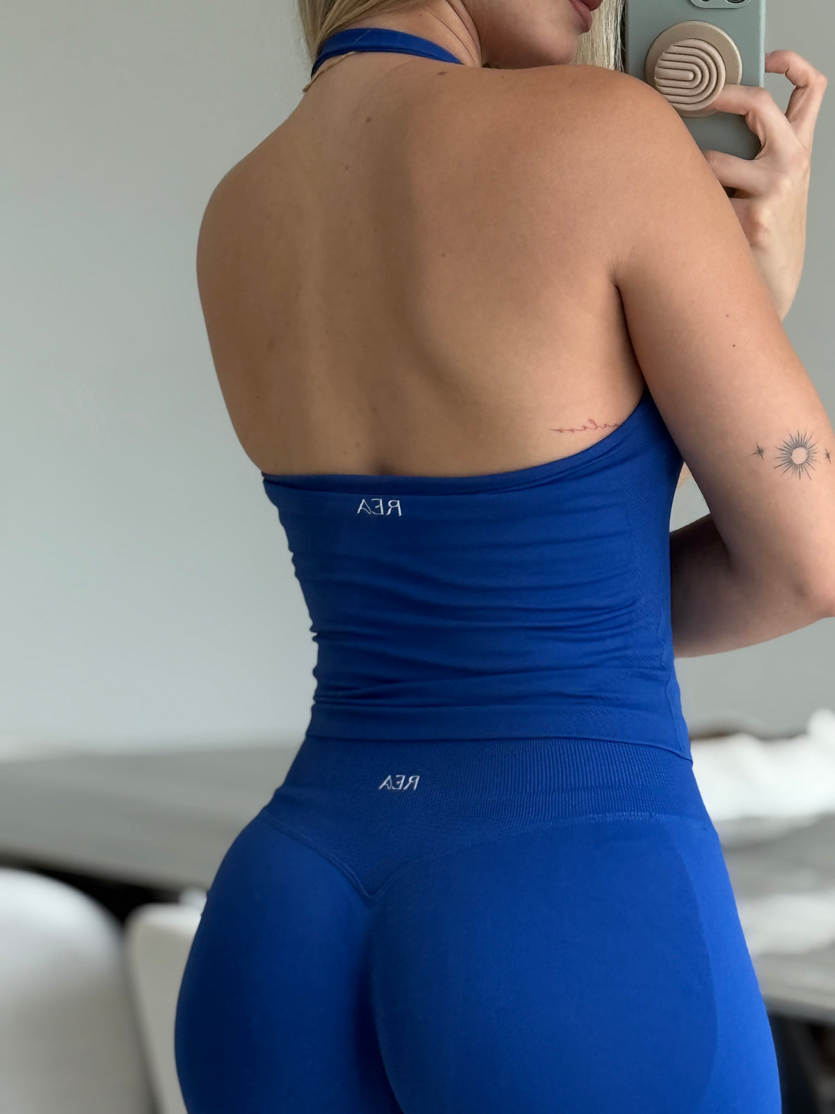Deep Blue Legging Set