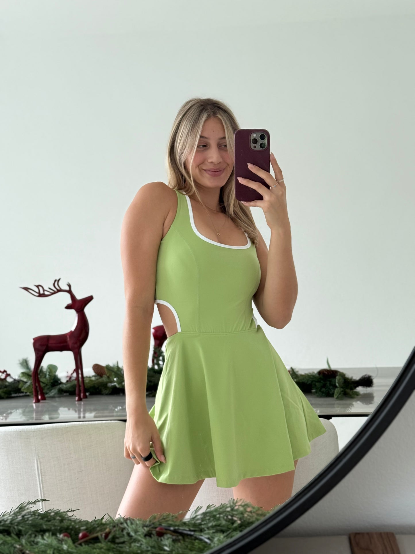 Lime Green Dress (FINAL SALE)